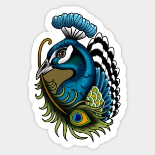 Peacock Sticker